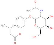 2H-1-Benzopyran-2-one, 7-[[2-(acetylamino)-2-deoxy-α-D-galactopyranosyl]oxy]-4-methyl-