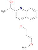 2-Quinolinemethanol, 4-(3-methoxypropoxy)-α-methyl-