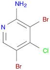 2-Pyridinamine, 3,5-dibromo-4-chloro-