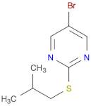 Pyrimidine, 5-bromo-2-[(2-methylpropyl)thio]-