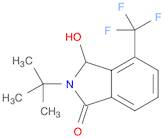 1H-Isoindol-1-one, 2-(1,1-dimethylethyl)-2,3-dihydro-3-hydroxy-4-(trifluoromethyl)-