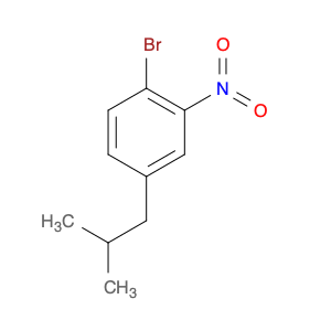 Benzene, 1-bromo-4-(2-methylpropyl)-2-nitro-