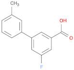 [1,1'-Biphenyl]-3-carboxylic acid, 5-fluoro-3'-methyl-