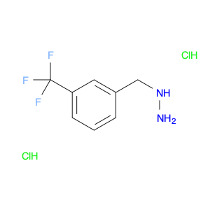 Hydrazine, [[3-(trifluoromethyl)phenyl]methyl]-, hydrochloride (1:2)