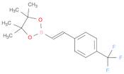 1,3,2-Dioxaborolane, 4,4,5,5-tetramethyl-2-[(1E)-2-[4-(trifluoromethyl)phenyl]ethenyl]-