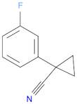 Cyclopropanecarbonitrile, 1-(3-fluorophenyl)-