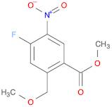 Benzoic acid, 4-fluoro-2-(methoxymethyl)-5-nitro-, methyl ester