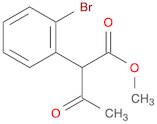 Benzeneacetic acid, α-acetyl-2-bromo-, methyl ester