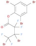 Butanoic acid, 3,4-dibromo-2,2,3,4,4-pentafluoro-, 2,4,6-tribromophenyl ester