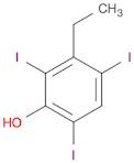 Phenol, 3-ethyl-2,4,6-triiodo-