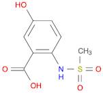 Benzoic acid, 5-hydroxy-2-[(methylsulfonyl)amino]-