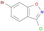 1,2-Benzisoxazole, 6-bromo-3-chloro-