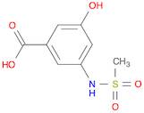 Benzoic acid, 3-hydroxy-5-[(methylsulfonyl)amino]-