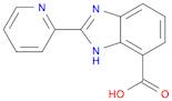 1H-Benzimidazole-7-carboxylicacid, 2-(2-pyridinyl)-