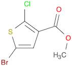 3-Thiophenecarboxylic acid, 5-bromo-2-chloro-, methyl ester