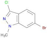 1H-Indazole, 6-broMo-3-chloro-1-Methyl-