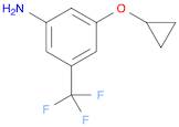 Benzenamine, 3-(cyclopropyloxy)-5-(trifluoromethyl)-