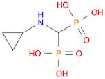 Phosphonic acid, P,P'-[(cyclopropylamino)methylene]bis-