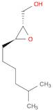 Oxiranemethanol, 3-(5-methylhexyl)-, trans- (9CI)