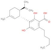 Benzoic acid, 2,4-dihydroxy-3-[(1R,6R)-3-methyl-6-(1-methylethenyl)-2-cyclohexen-1-yl]-6-pentyl-