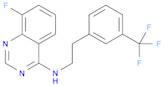 4-Quinazolinamine, 8-fluoro-N-[2-[3-(trifluoromethyl)phenyl]ethyl]-