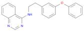 4-Quinazolinamine, N-[2-(3-phenoxyphenyl)ethyl]-