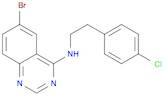 4-Quinazolinamine, 6-bromo-N-[2-(4-chlorophenyl)ethyl]-