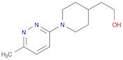 4-Piperidineethanol, 1-(6-methyl-3-pyridazinyl)-