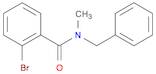 Benzamide, 2-bromo-N-methyl-N-(phenylmethyl)-