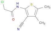 Acetamide, 2-chloro-N-(3-cyano-4,5-dimethyl-2-thienyl)-