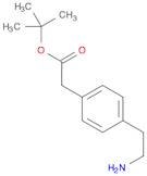 Benzeneacetic acid, 4-(2-aminoethyl)-, 1,1-dimethylethyl ester