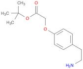 Acetic acid, 2-[4-(2-aminoethyl)phenoxy]-, 1,1-dimethylethyl ester