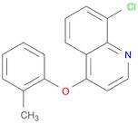 Quinoline, 8-chloro-4-(2-methylphenoxy)-