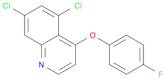 Quinoline, 5,7-dichloro-4-(4-fluorophenoxy)-