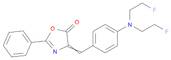 5(4H)-Oxazolone, 4-[[4-[bis(2-fluoroethyl)amino]phenyl]methylene]-2-phenyl-