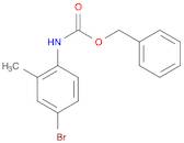 Carbamic acid, N-(4-bromo-2-methylphenyl)-, phenylmethyl ester