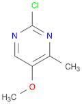 Pyrimidine, 2-chloro-5-methoxy-4-methyl-