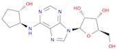 Adenosine, N-[(1S,2S)-2-hydroxycyclopentyl]-