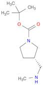 1-Pyrrolidinecarboxylic acid, 3-[(methylamino)methyl]-, 1,1-dimethylethyl ester, (3S)-