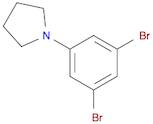 Pyrrolidine, 1-(3,5-dibromophenyl)-