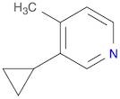 Pyridine, 3-cyclopropyl-4-methyl-