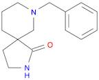 2,7-Diazaspiro[4.5]decan-1-one, 7-(phenylmethyl)-