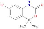 2H-3,1-Benzoxazin-2-one, 7-bromo-1,4-dihydro-4,4-dimethyl-