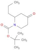 1-Piperidinecarboxylic acid, 4-oxo-2-propyl-, 1,1-dimethylethyl ester