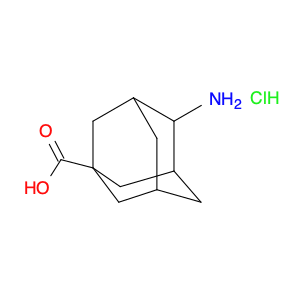 Tricyclo[3.3.1.13,7]decane-1-carboxylic acid, 4-amino-, hydrochloride (1:1)