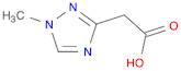 1H-1,2,4-Triazole-3-acetic acid, 1-methyl-