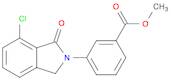 Benzoic acid, 3-(7-chloro-1,3-dihydro-1-oxo-2H-isoindol-2-yl)-, methyl ester