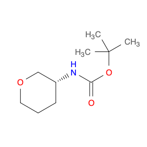 Carbamic acid, N-[(3R)-tetrahydro-2H-pyran-3-yl]-, 1,1-dimethylethyl ester