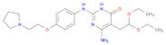 4(3H)-PyriMidinone, 6-aMino-5-(2,2-diethoxyethyl)-2-[[4-[2-(1-pyrrolidinyl)ethoxy]phenyl]aMino]-