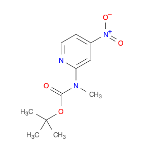 Carbamic acid, N-methyl-N-(4-nitro-2-pyridinyl)-, 1,1-dimethylethyl ester